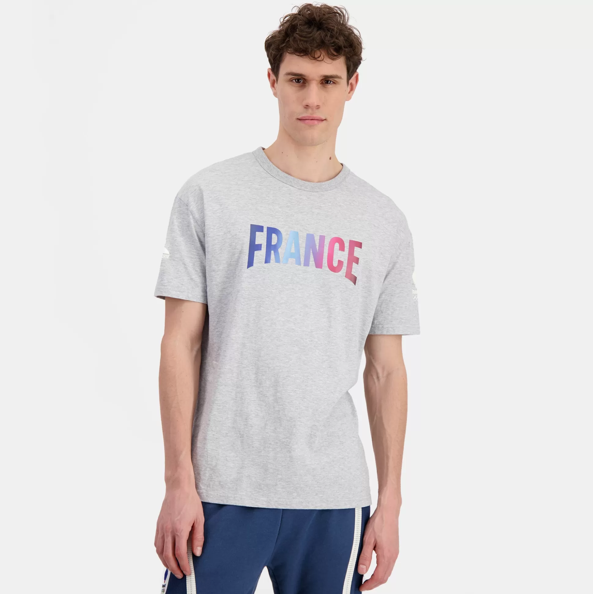 Homme Le Coq Sportif Équipe de France Olympique | Paris 2024 T-shirt Équipe de France Homme