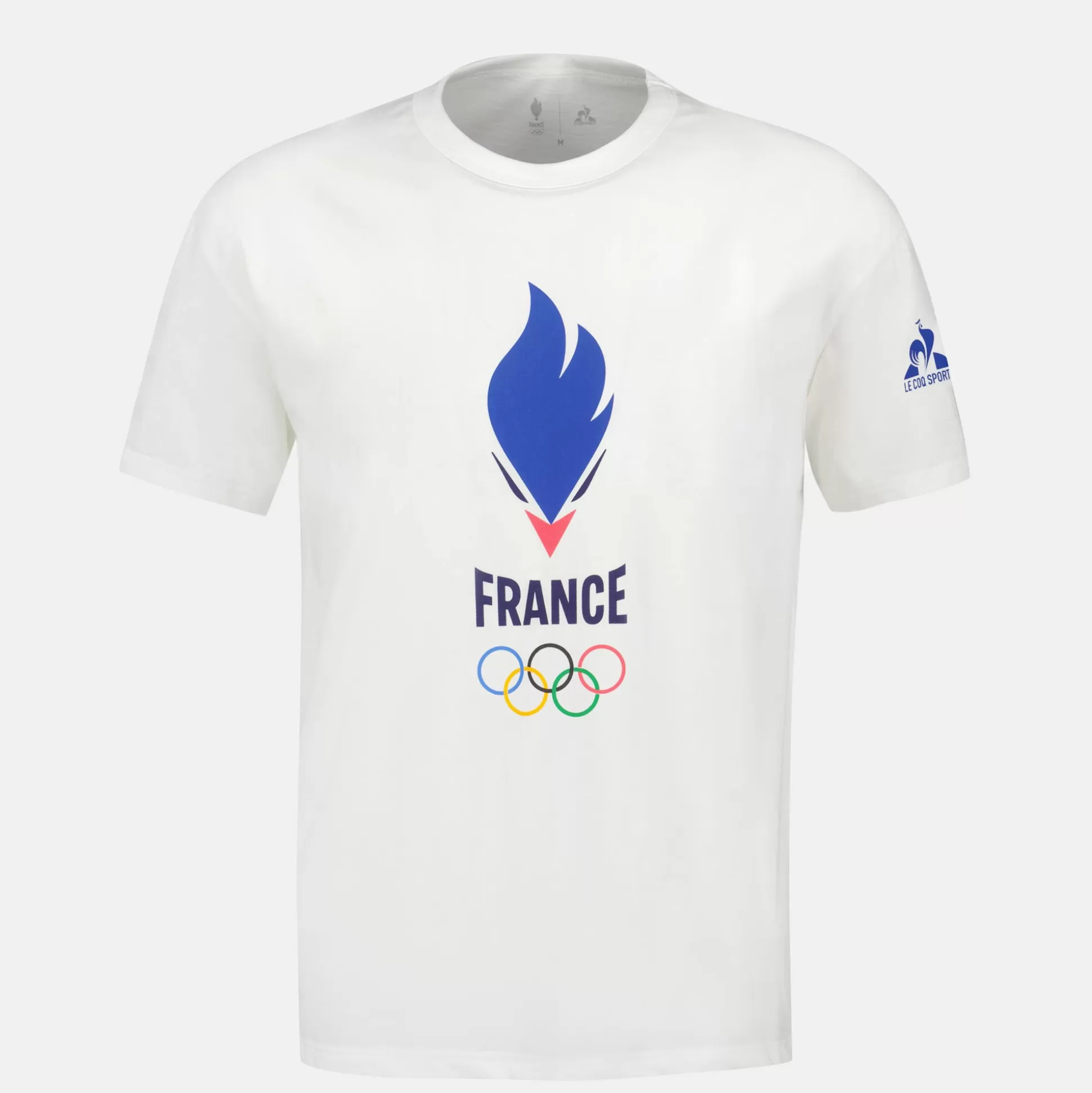quipe_de_france_olympique__paris__tshirt_quipe_de_france_homme_7.webp Homme Le Coq Sportif Équipe de France Olympique | Paris 2024 T-shirt Équipe de France Homme