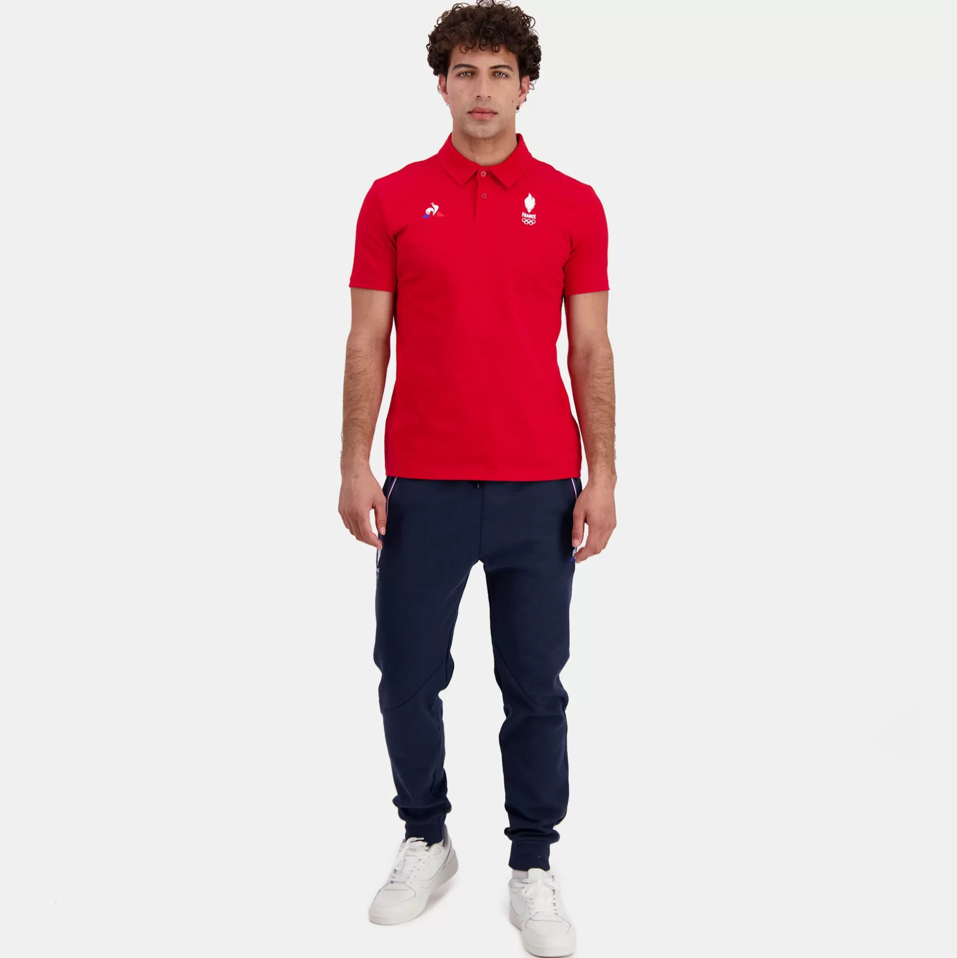 quipe_de_france_olympique_polo_homme_4.webp Homme Le Coq Sportif Équipe de France Olympique Polo Homme