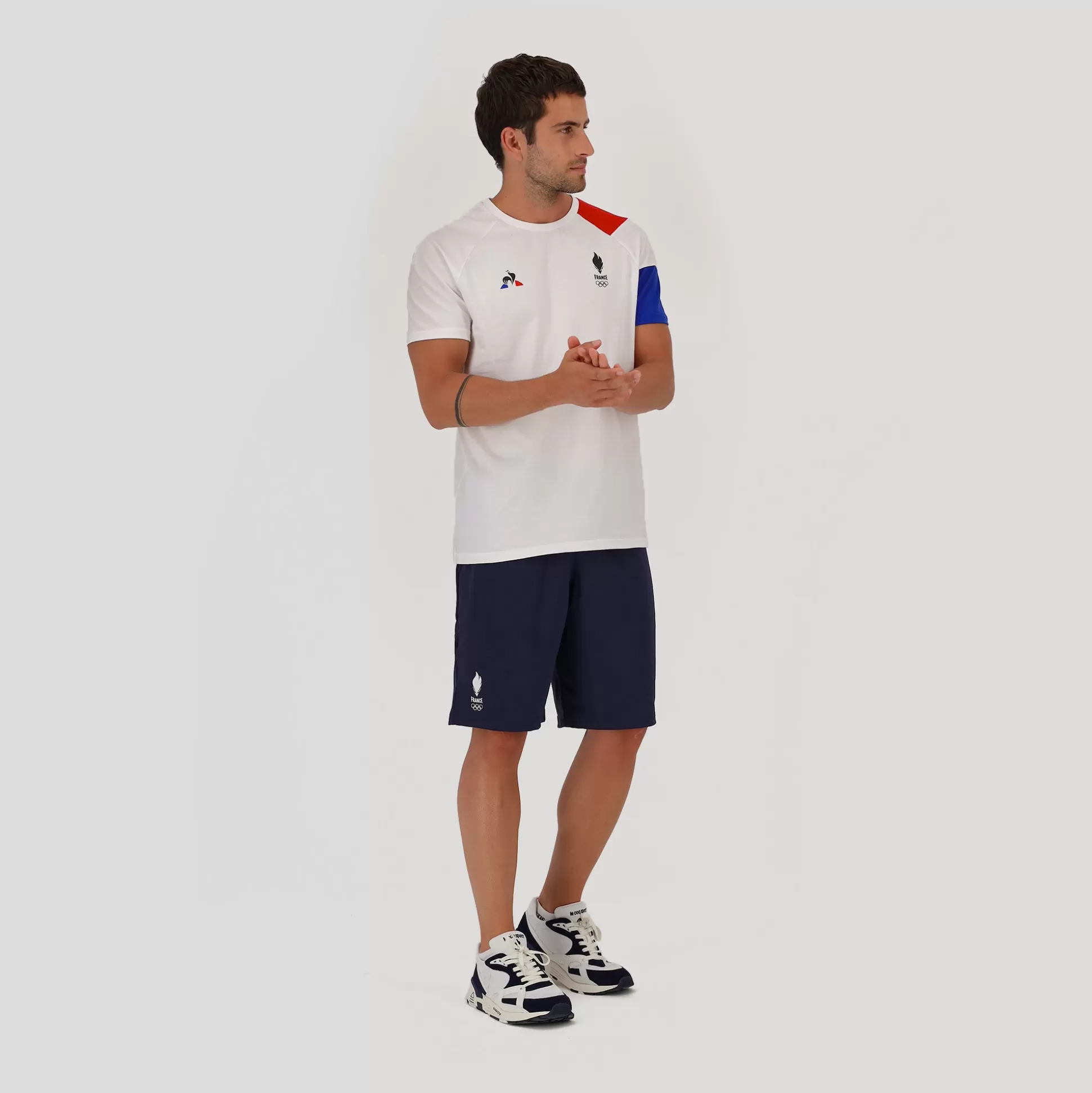 quipe_de_france_olympique_short_homme_3.webp Homme Le Coq Sportif Équipe de France Olympique Short Homme