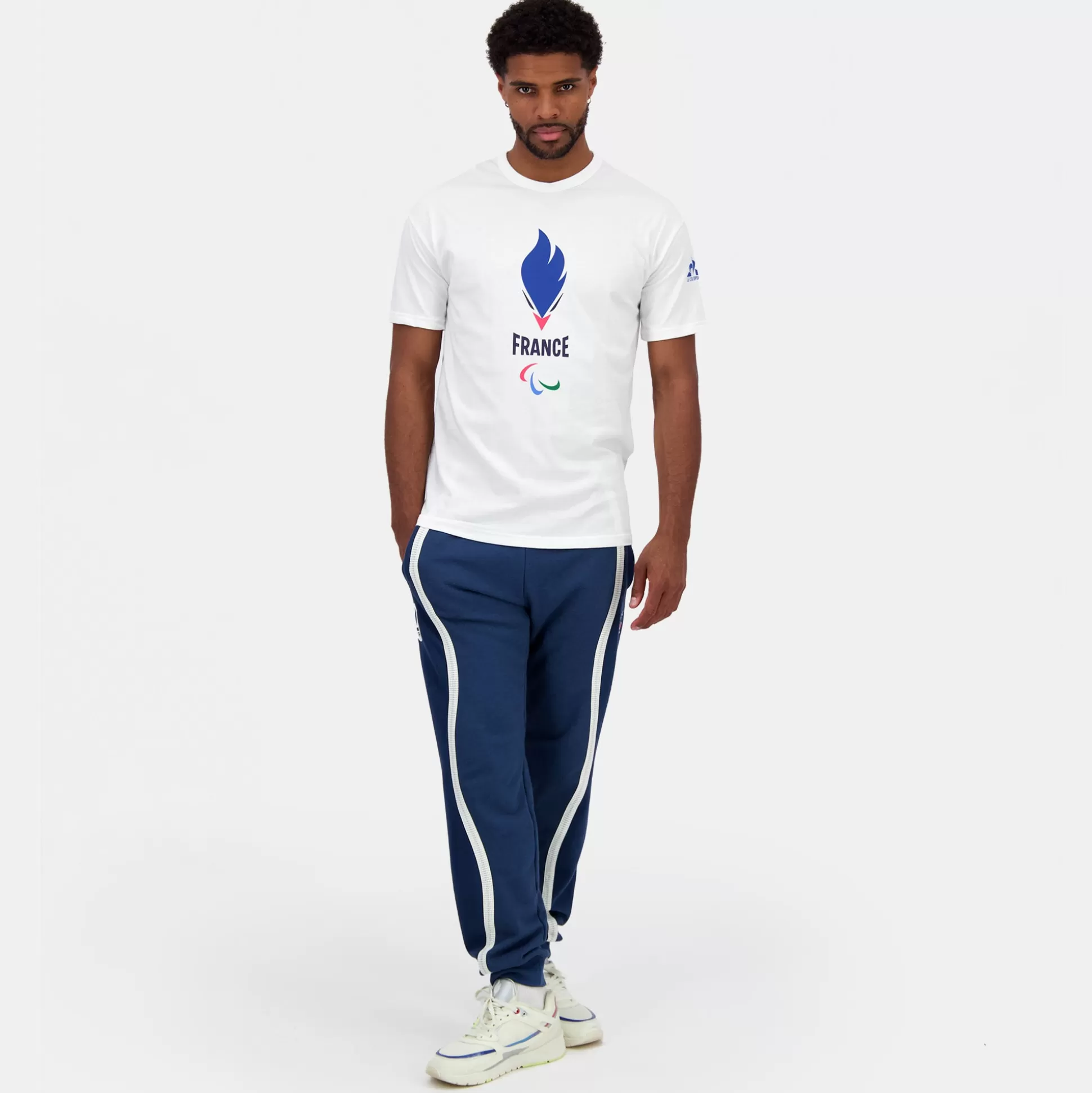 quipe_de_france_paralympique_paris__tshirt_quipe_de_france_homme_4.webp Homme Le Coq Sportif Équipe de France Paralympique Paris 2024 T-shirt Équipe de France Homme