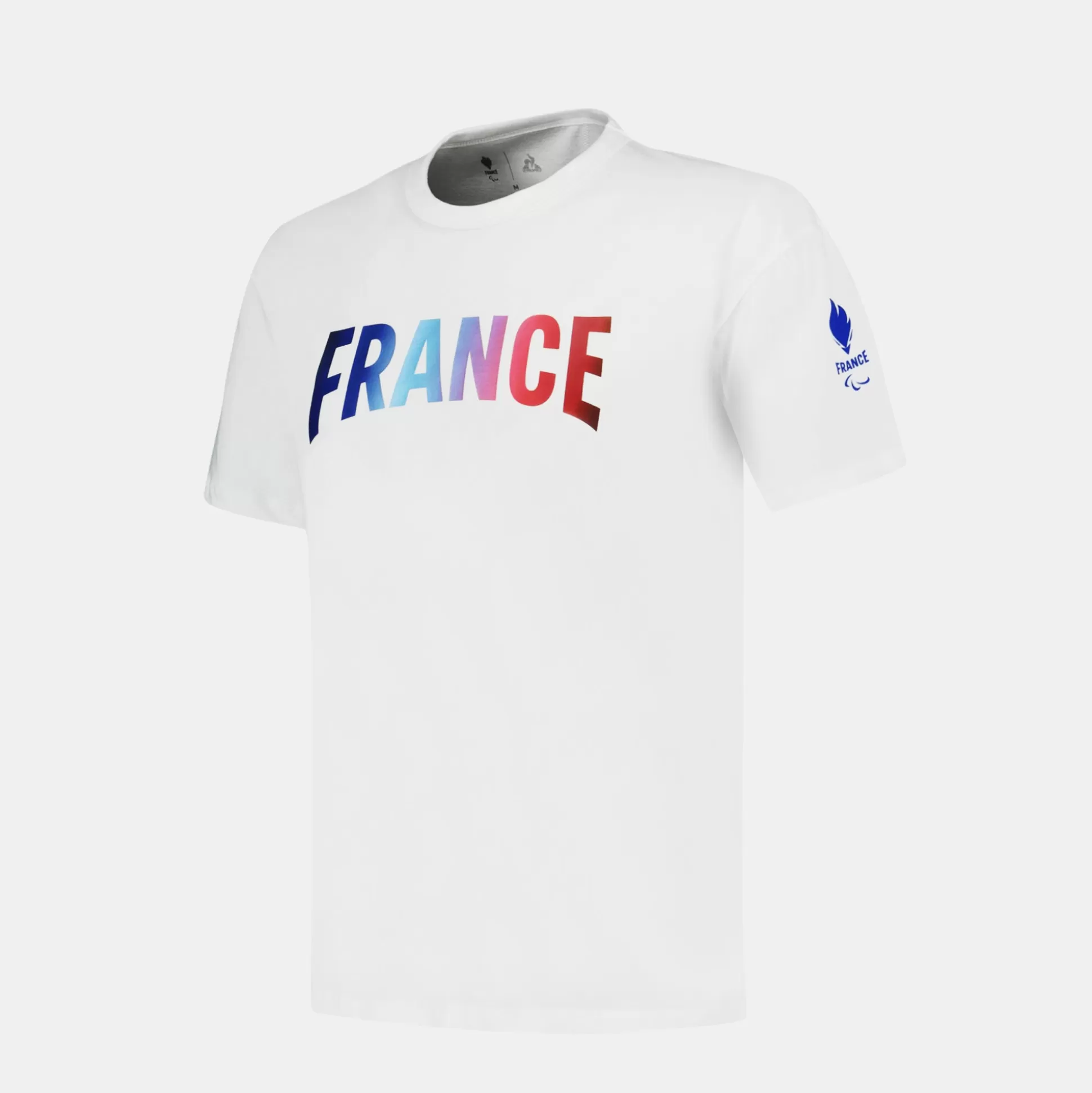 Homme Le Coq Sportif Équipe de France Paralympique Paris 2024 T-shirt Équipe de France Homme