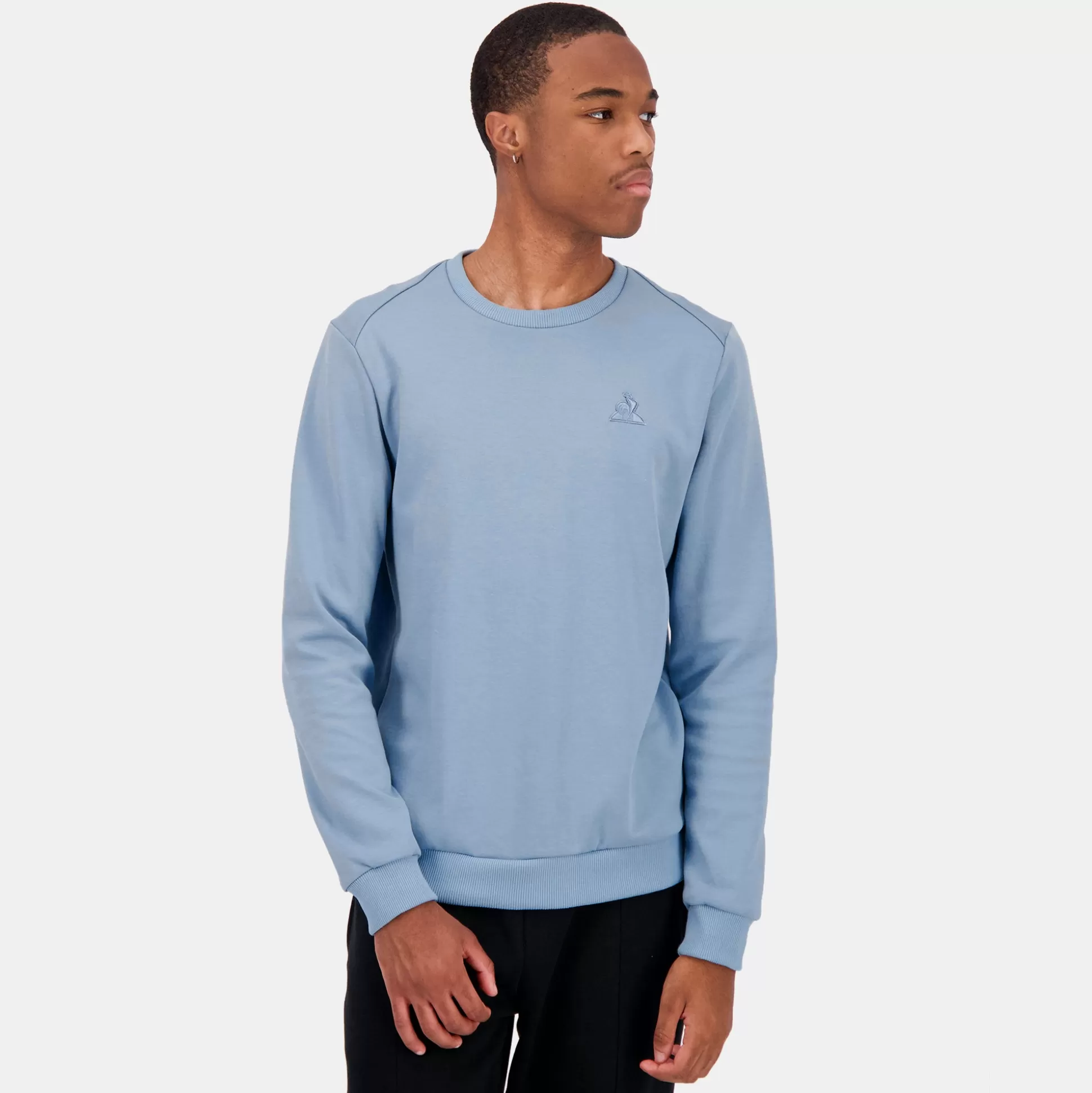 Homme Le Coq Sportif Ton sur ton Sweat col rond Homme