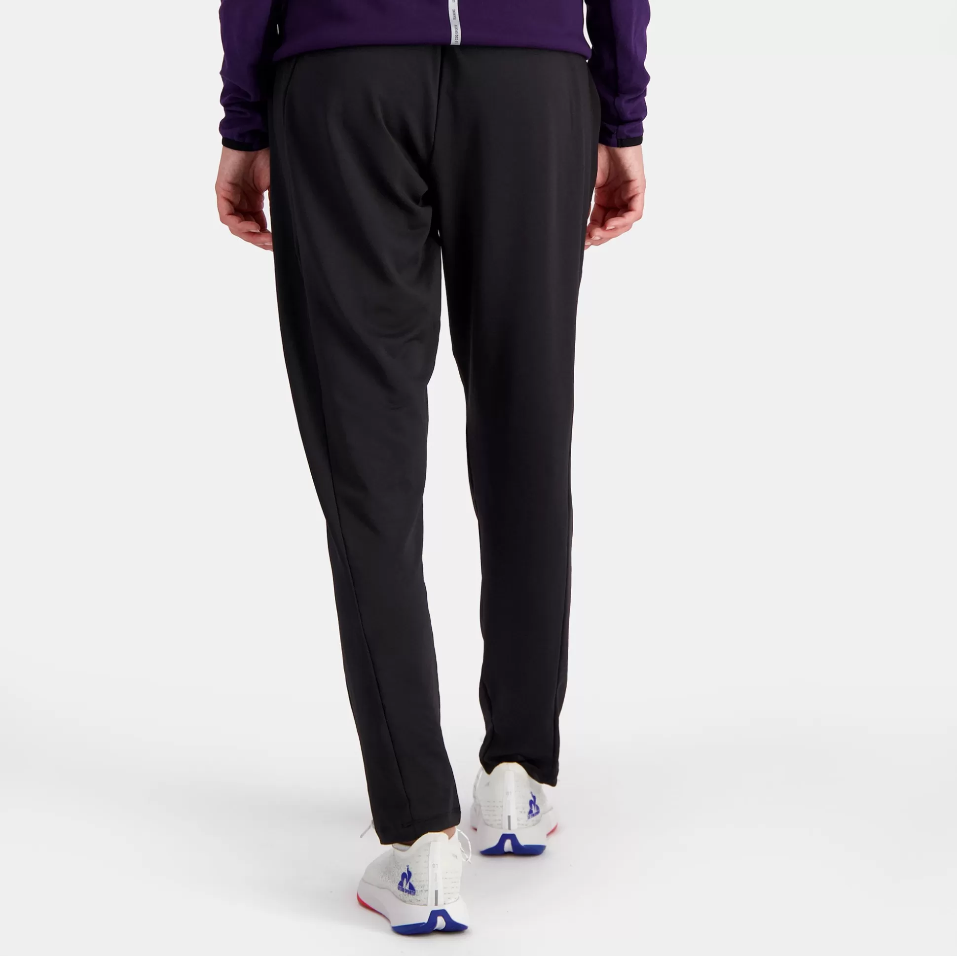 Femme Le Coq Sportif Training Performance Pantalon de sport coupe carotte Femme