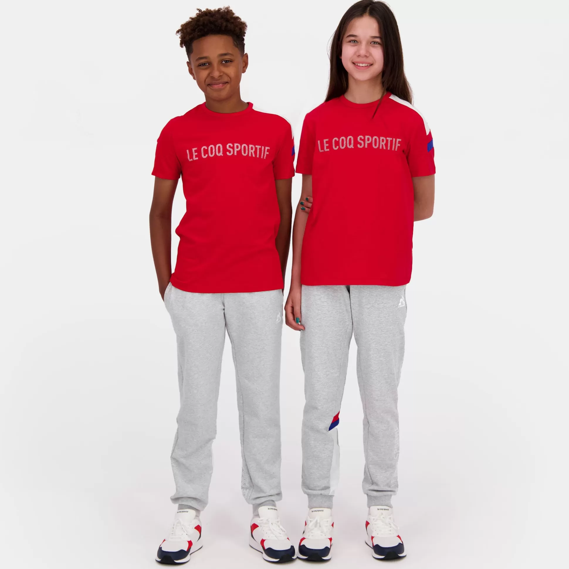 Enfant Le Coq Sportif Tricolore T-shirt Enfant